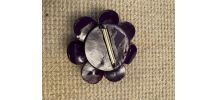 Broche vintage à fleurs 