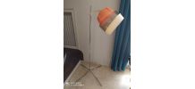 Lampe unique sur base sèche cheveux année 70