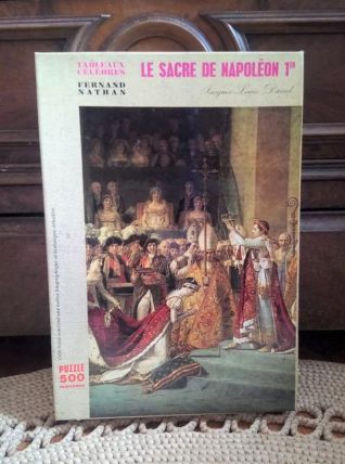 Puzzle "le sacre de Napoléon I er" - Nathan (1971)