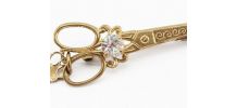 broche ciseaux ancienne