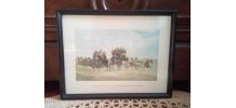 Lithographie anglaise  "The Brighton daymails"