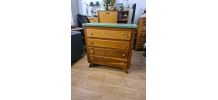 Commode vintage 1960 pieds compas