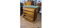 Commode vintage 1960 pieds compas
