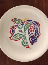 Paire d'assiettes Lurçat et Picart le Doux