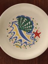 Paire d'assiettes Lurçat et Picart le Doux