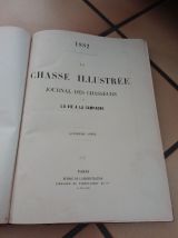 Livre ancien 1882 - la chasse illustrée -vie de nos campagne