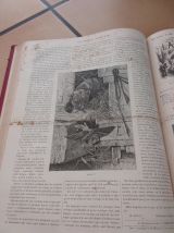 Livre ancien 1882 - la chasse illustrée -vie de nos campagne