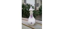 Joli flacon en porcelaine émaillée (Limoges)