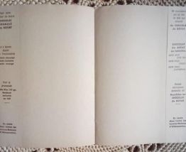 Ancien protège cahier publicitaire "Les chocolats de Royat"