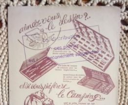 Ancien protège cahier publicitaire "Les chocolats de Royat"