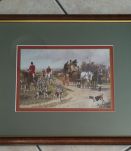 Tableau de chasse à courre