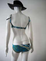 Ensemble de plage robe maillot de bain bikini vintage 60's