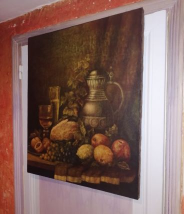 Tableau huile signé