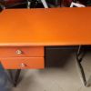 bureau vintage orange