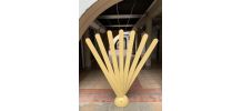 Porte-manteaux "Ventaglio" par Giovanni Pasatto. 1975