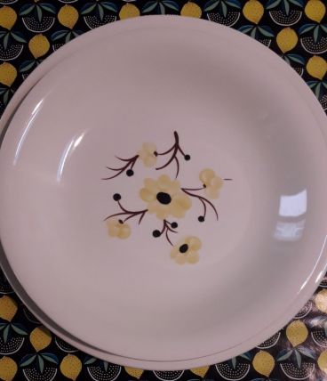 Assiettes de service Salins série Catherine