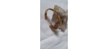 Bracelet manchette cuivre aimant