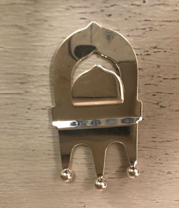 Porte-couverts Métal argenté