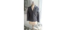 Veste en cuir souple
