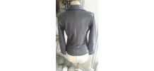 Veste en cuir souple