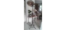 Porte manteau perroquet bistrot ancien