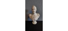 buste de Nicolas II en plâtre