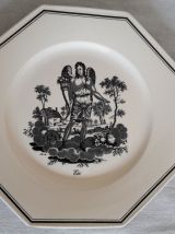 2 ASSIETTES  VILLEROY ET BOCH