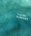 Chapeau feutre vert bombe année 1953