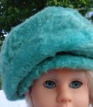 Chapeau feutre vert bombe année 1953