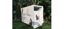 Niche en bois
