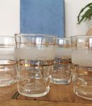 Ensemble carafe et verres anciens 