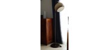 Lampadaire vintage marron design Dijkstra,champignon