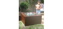 table d'eau de jardin
