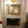 Horloge années 50 Morbier relookée
