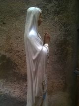 Grande vierge de 114 cm de hauteur 