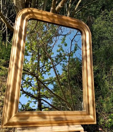 Miroir ancien style Louis Philippe
