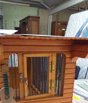 Cage fait main gitan roulotte 