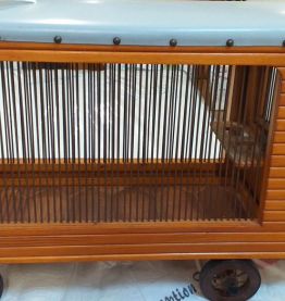 Cage fait main gitan roulotte 