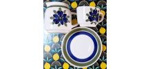 Tasses et sous-tasses Sarreguemines Digoin