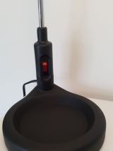 Lampe de bureau noire vintage Veneta Lumi