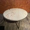 Table basse dessus marbre 
