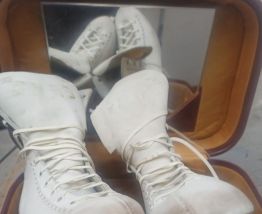 Patin à Glace en cuir made in Canada taille 38