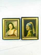 Petite Cadre de La Bohémienne et  La Jeune Fille à la perle