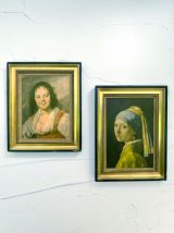 Petite Cadre de La Bohémienne et  La Jeune Fille à la perle