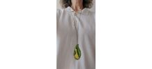 Pendentif émaux -DIY - unique-vintage