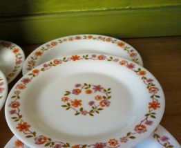 6 assiettes à dessert Arcopal 