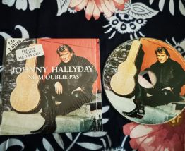 CD SINGLE Picture disc limité  johnny Hallyday 