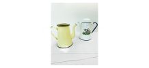 Ancienne Pot/Cafetière Vintage en tôle émaillée