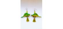Boucles d’oreilles dinosaure , boucles d’oreilles Stégosaure