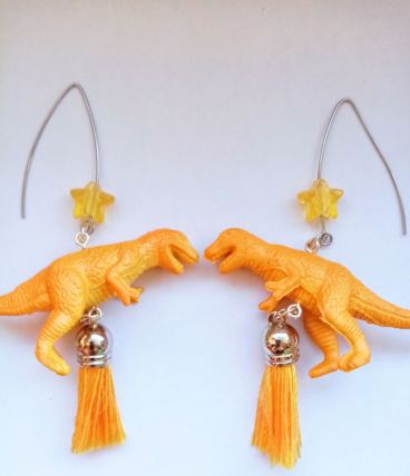 Boucles d’oreilles dinosaure , boucles d’oreilles Tyrannosau